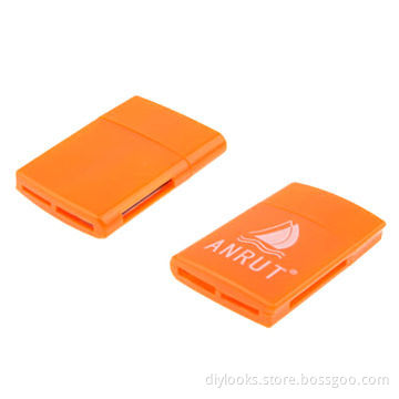 4-in-1 USB High-speed Card Reader, Supports SD/TF/MMC Card and Memory Stick